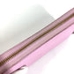 GUCCI 499337 BOSCO Long Wallet Round Zipper Leather Unisex Pink