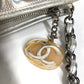 CHANEL アイスキューブ CC ココマーク ロゴ カバン チェーンバッグ 肩掛け アクセサリーポーチ ショルダーバッグ レザー ユニセックス シルバー