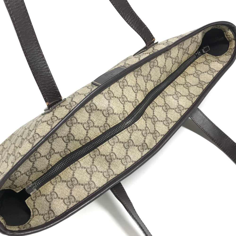 GUCCI 211137 GG Logo Shoulder Bag Tote Bag Shoulder Bag GG Supreme Canvas Unisex Beige