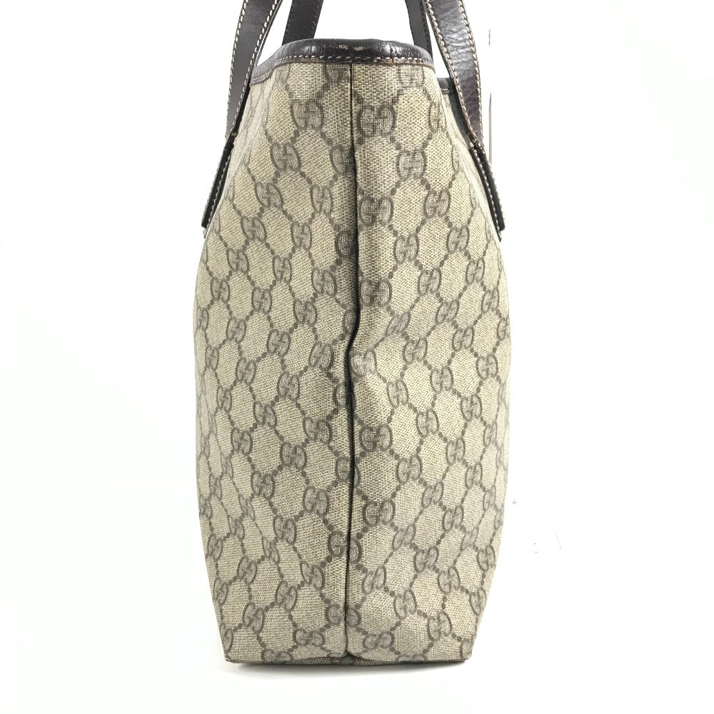 GUCCI 211137 GG Logo Shoulder Bag Tote Bag Shoulder Bag GG Supreme Canvas Unisex Beige