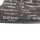 CHANEL ヴィンテージ CC ココマーク ロゴ フラットショッパー カバン チェーンバッグ 肩掛け トートバッグ Wチェーン ショルダーバッグ レザー/キャンバス ユニセックス ブラック