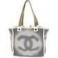CHANEL マジック CC ココマーク ロゴ マジックCC カバン トートバッグ 肩掛け ショルダーバッグ コットン ユニセックス アイボリー系