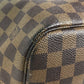 LOUIS VUITTON N51105 Damier Neverfull MM Neverfull MM Handbag Bag Shoulder Bag Tote Bag Damier Canvas Unisex Ebene Brown