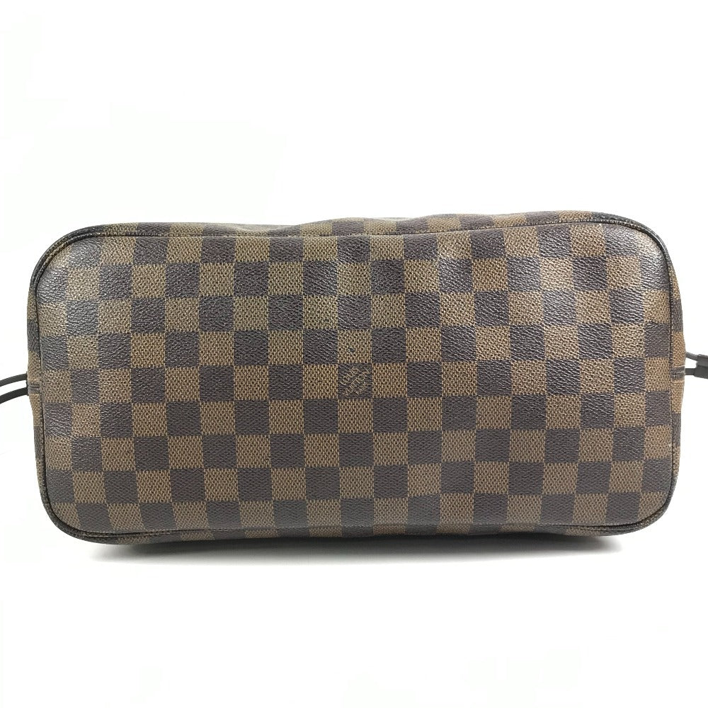 LOUIS VUITTON N51105 Damier Neverfull MM Neverfull MM Handbag Bag Shoulder Bag Tote Bag Damier Canvas Unisex Ebene Brown
