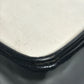 CHANEL ヴィンテージ CC ココマーク ロゴ Wチェーン カバン ハンドバッグ 肩掛け チェーンバッグ ショルダーバッグ パテントレザー レディース ブラック