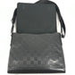LOUIS VUITTON N41033 ダミエアンフィニ ディストリクトPM ディストリクトPM カバン フラップ 斜め掛け ショルダーバッグ ダミエアンフィニレザー ユニセックス オニキス ブラック