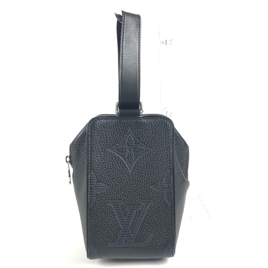 LOUIS VUITTON M57292 モノグラムシャドウ ヴァヴァン NV ヴァヴァンNV ポーチ カバン クラッチバッグ ハンドバッグ モノグラムシャドウレザー ユニセックス ブラック