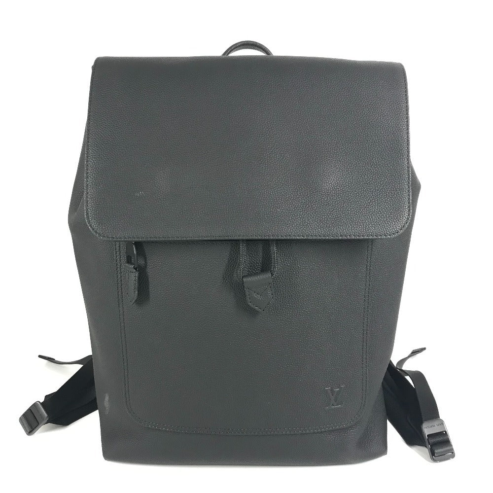 LOUIS VUITTON M15262 LVアエログラム ファストライン バックパック カバン フラップ リュックサック メンズ ノワール ブラック