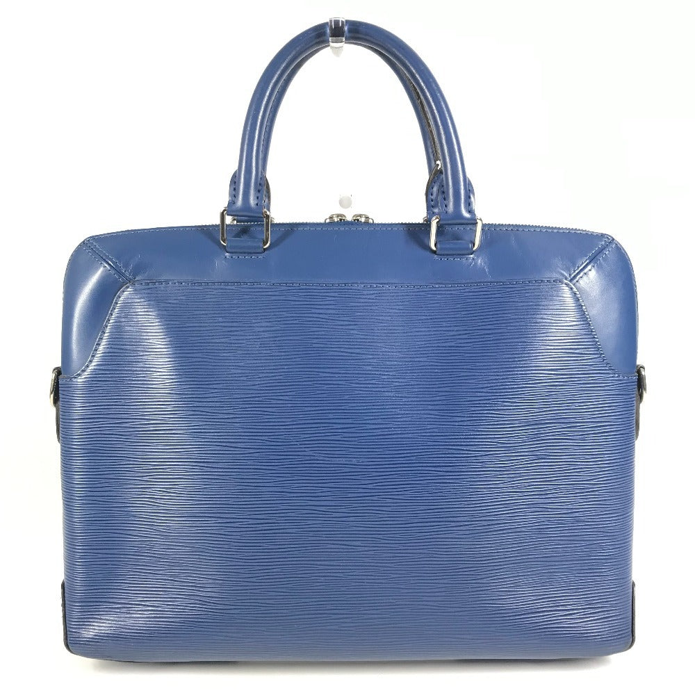 LOUIS VUITTON M51691 エピ オリバー ハンドバッグ カバン トートバッグ 書類バッグ ブリーフケース ビジネスバッグ エピレザー メンズ ブルー