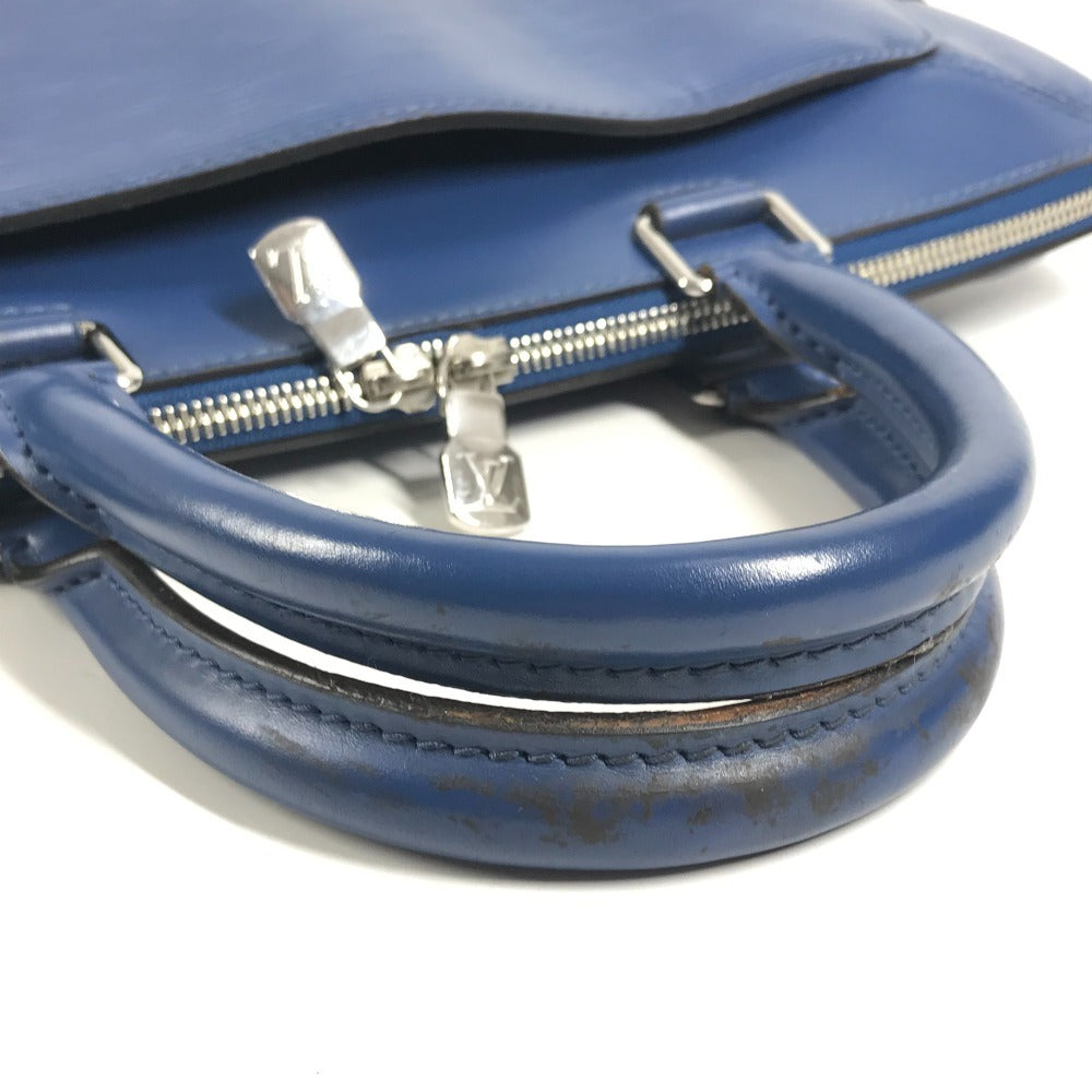 LOUIS VUITTON M51691 エピ オリバー ハンドバッグ カバン トートバッグ 書類バッグ ブリーフケース ビジネスバッグ エピレザー メンズ ブルー