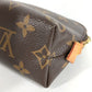 LOUIS VUITTON M47515 モノグラム ポシェット コスメティック PM メイクポーチ ポーチ 化粧ポーチ モノグラムキャンバス ユニセックス ブラウン