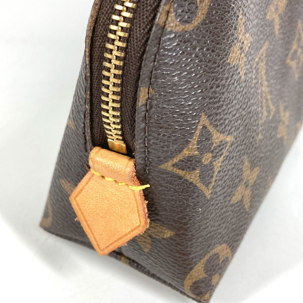 LOUIS VUITTON M47515 モノグラム ポシェット コスメティック PM メイクポーチ ポーチ 化粧ポーチ モノグラムキャンバス ユニセックス ブラウン