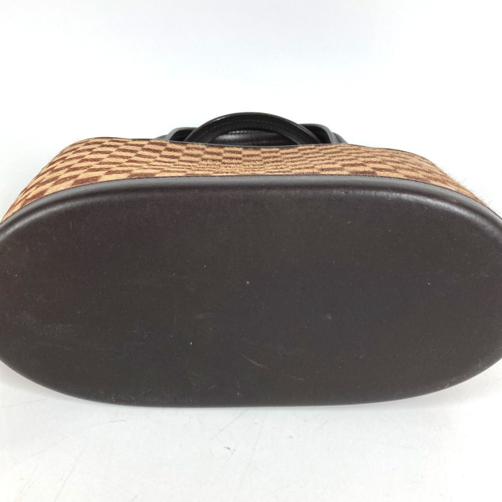 LOUIS VUITTON M92133 ダミエソバージュ インパラ カバン トートバッグ ハンドバッグ レザー/ハラコ ユニセックス ブラウン