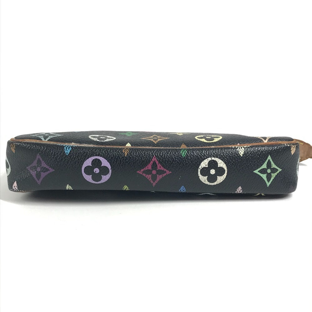 LOUIS VUITTON モノグラムマルチカラー ポシェットアクセソワール カバン ポーチ ショルダーバッグ モノグラムマルチカラーキャンバス レディース ノワール ブラック