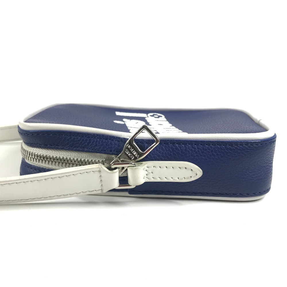 LOUIS VUITTON M45893 エブリディLV ダヌーヴPPM ダヌーヴ PPM カバン 肩掛け ポーチ付き ショルダーバッグ レザー ユニセックス ブルー