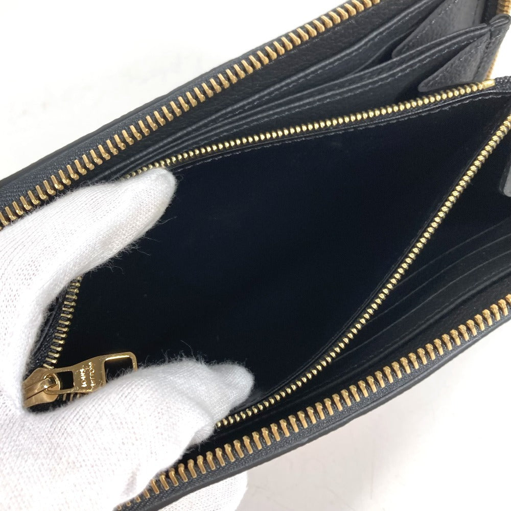 LOUIS VUITTON M14160 日本限定 LV × TM モノグラムアンプラント ジッピーウォレット 村上隆 パンダ ラウンドファスナー 長財布 モノグラムアンプラントレザー ユニセックス ブラック