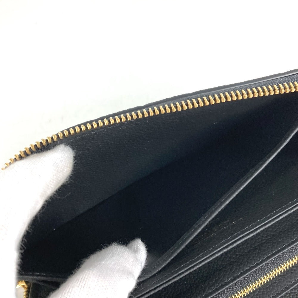 LOUIS VUITTON M14160 日本限定 LV × TM モノグラムアンプラント ジッピーウォレット 村上隆 パンダ ラウンドファスナー 長財布 モノグラムアンプラントレザー ユニセックス ブラック