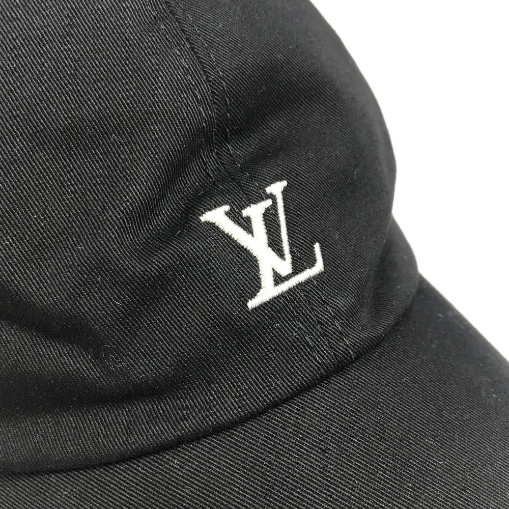 LOUIS VUITTON M5154M LVロゴ キャップ LV リーグ 帽子 キャップ帽 ベースボール キャップ コットン ユニセックス ブラック