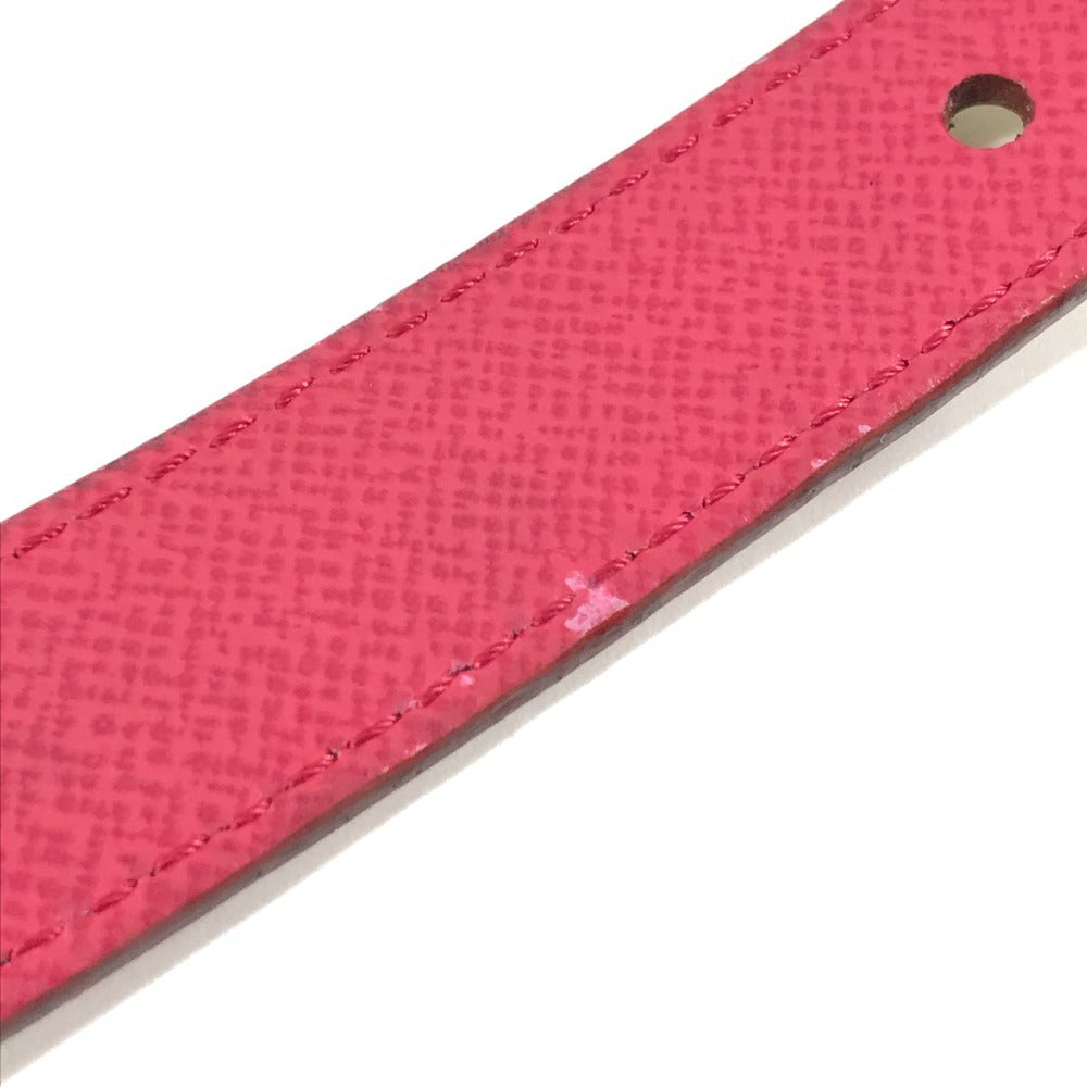 LOUIS VUITTON 不明 モノグラムマルチカラー サンチュールイニシャル アクセサリー バックル ボトムス用ベルト 細ベルト ベルト モノグラムマルチカラーキャンバス レディース ブロン ホワイト