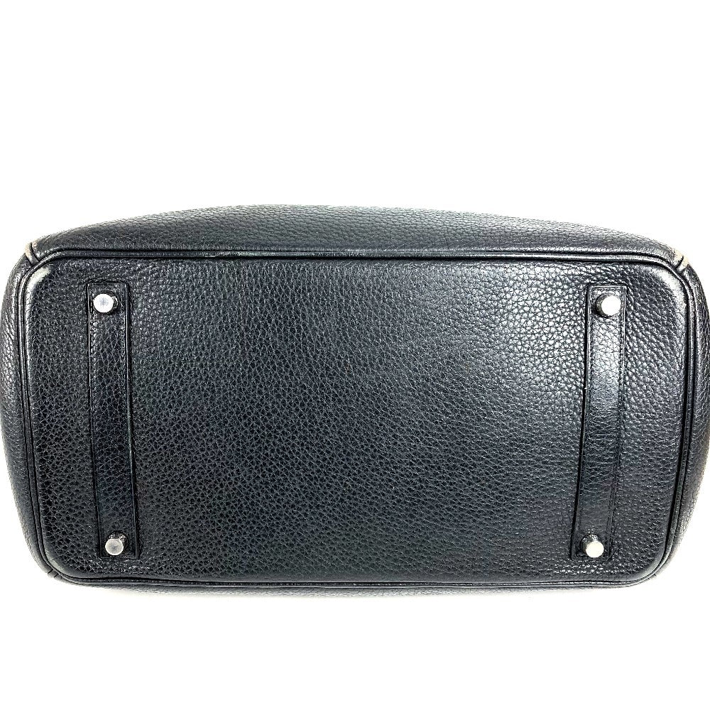 HERMES バーキン35 バーキン 35 カバン トートバッグ ハンドバッグ レザー ユニセックス ブラック