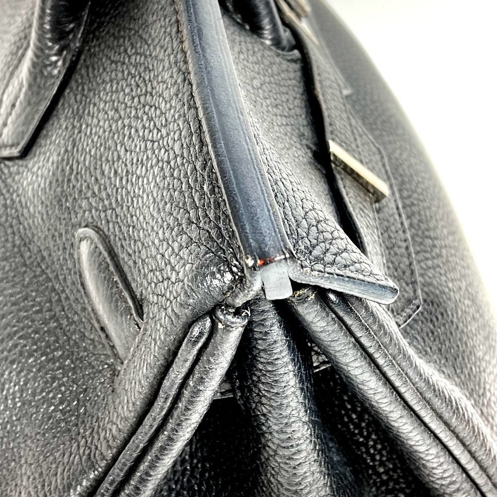 HERMES バーキン35 バーキン 35 カバン トートバッグ ハンドバッグ レザー ユニセックス ブラック