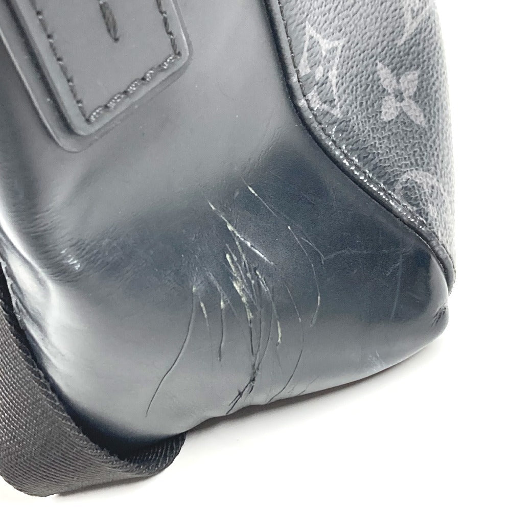 LOUIS VUITTON M40511 モノグラムエクリプス メッセンジャー ヴォワヤージュPM カバン 斜め掛け フラップ ショルダーバッグ モノグラムエクリプスキャンバス ユニセックス ブラック