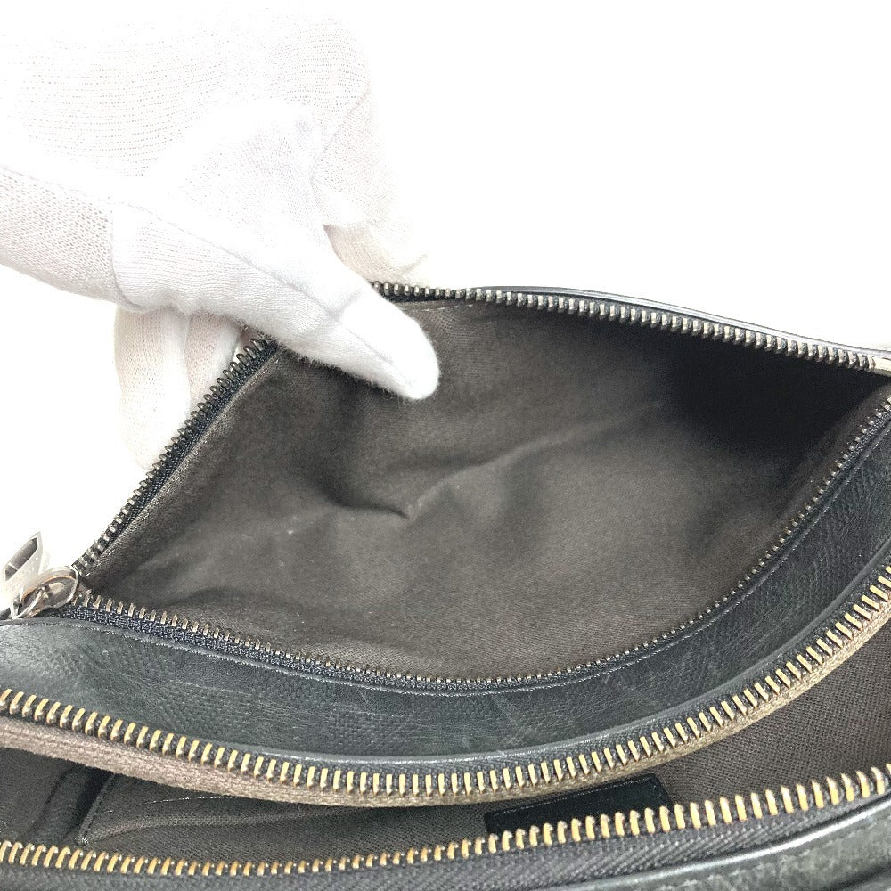 LOUIS VUITTON N41288 ダミエアンフィニ アンブレール 2WAY ハンドバッグ カバン ベルトバッグ ボディバッグ ダミエアンフィニレザー ユニセックス オニキス ブラック