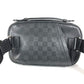 LOUIS VUITTON N41288 ダミエアンフィニ アンブレール 2WAY ハンドバッグ カバン ベルトバッグ ボディバッグ ダミエアンフィニレザー ユニセックス オニキス ブラック