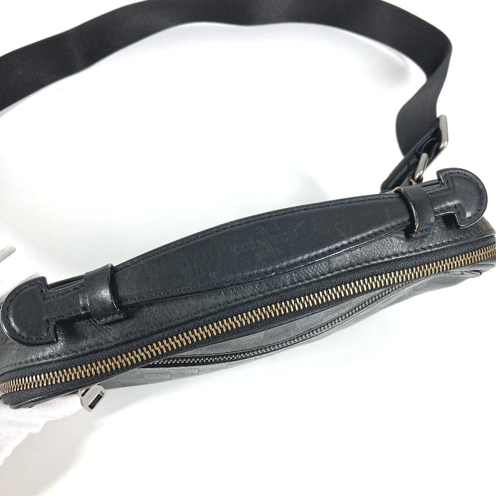 LOUIS VUITTON N41288 ダミエアンフィニ アンブレール 2WAY ハンドバッグ カバン ベルトバッグ ボディバッグ ダミエアンフィニレザー ユニセックス オニキス ブラック