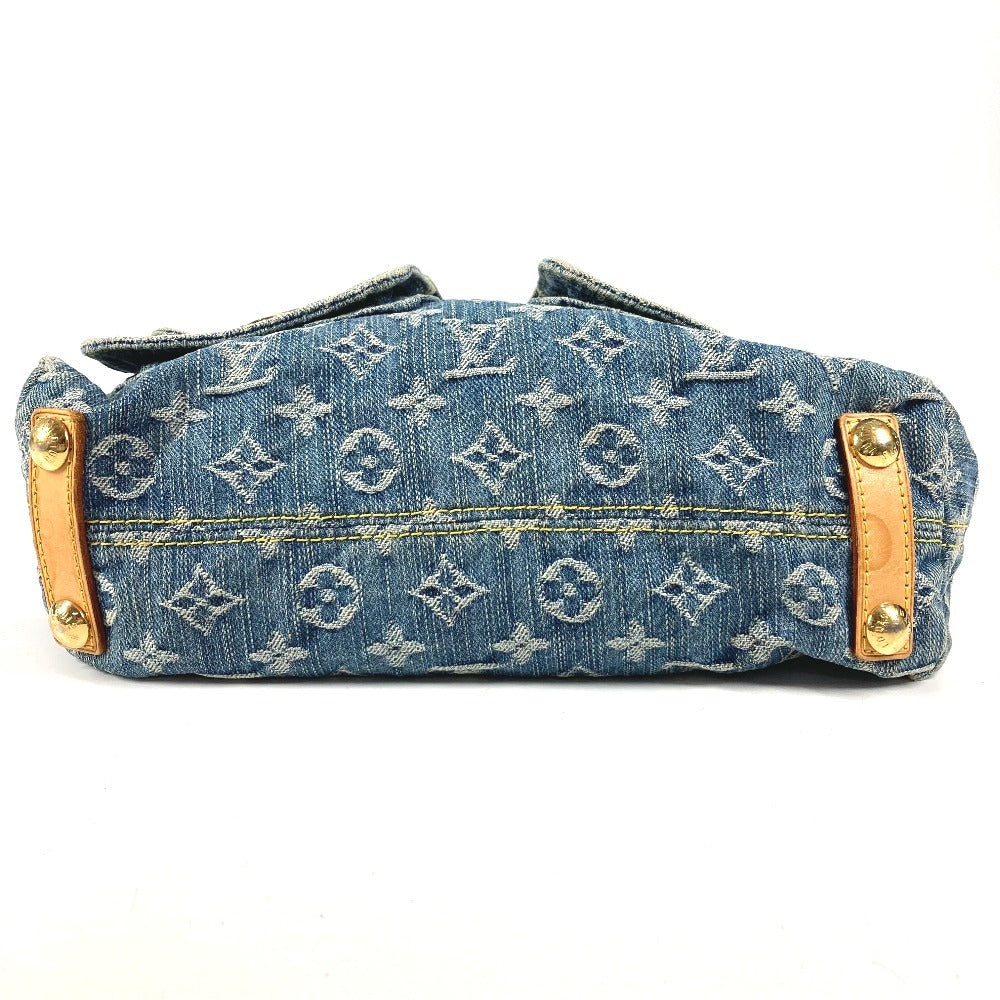 LOUIS VUITTON M95049 モノグラムデニム バギーPM バギー PM 斜め掛け ポケット カバン ２WAYバッグ 肩掛け ショルダーバッグ モノグラムデニム レディース ブルー