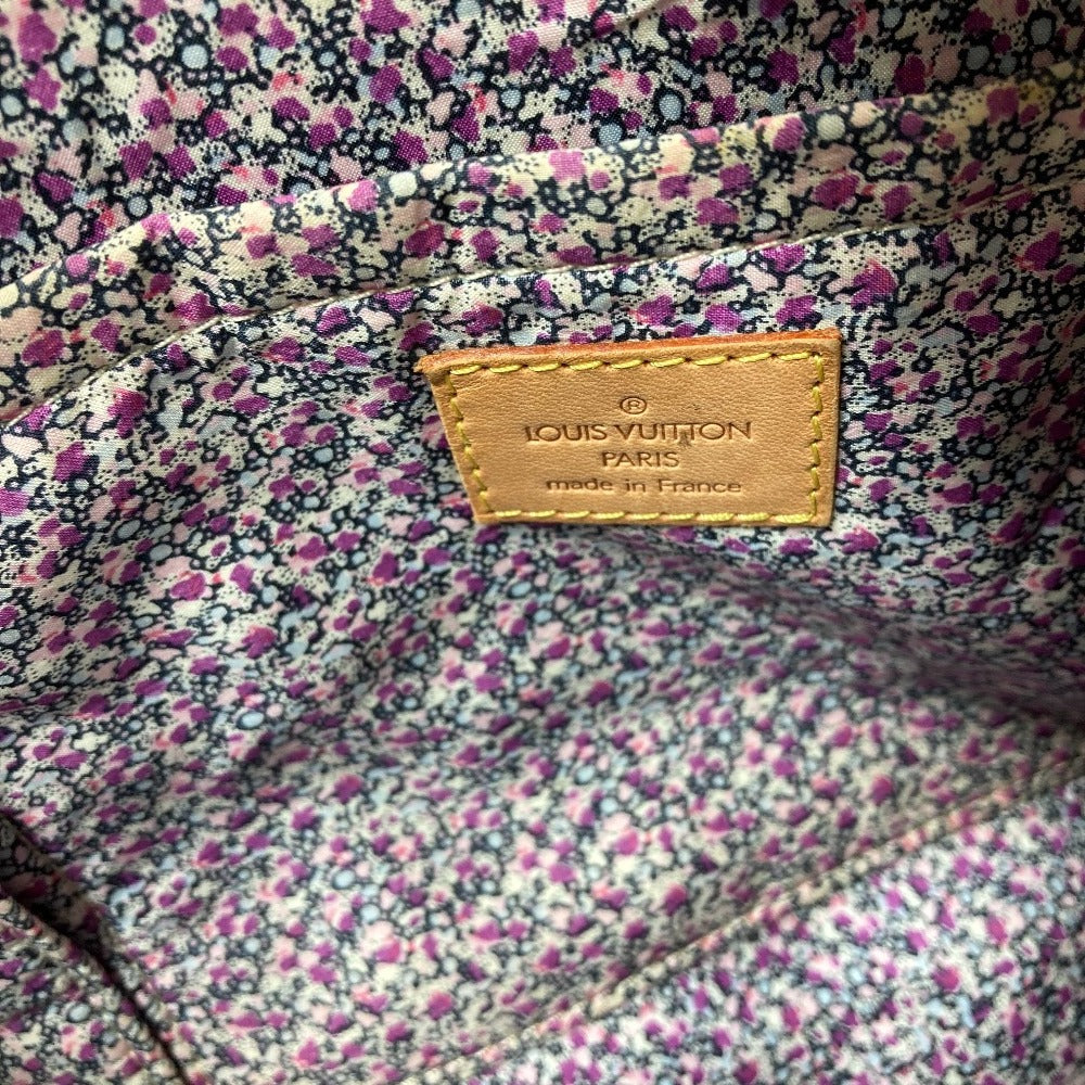 LOUIS VUITTON M95380 モノグラムデニム パッチワーク スピーディ30 スピーディ 30 ミニボストンバッグ ハンドバッグ モノグラムデニムキャンバス ユニセックス ブルー