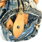 LOUIS VUITTON M95380 モノグラムデニム パッチワーク スピーディ30 スピーディ 30 ミニボストンバッグ ハンドバッグ モノグラムデニムキャンバス ユニセックス ブルー
