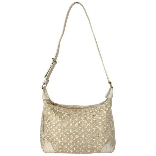 LOUIS VUITTON Ｍ95317 モノグラムミニラン ブローニュ カバン 肩掛け ショルダーバッグ モノグラムミニランキャンバス レディース ベージュ