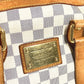 LOUIS VUITTON N51207 ダミエアズール ハムステッドPM ハムステッド PM カバン ハンドバッグ 肩掛け バッグ トートバッグ ダミエアズールキャンバス レディース ホワイト