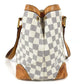 LOUIS VUITTON N51207 ダミエアズール ハムステッドPM ハムステッド PM カバン ハンドバッグ 肩掛け バッグ トートバッグ ダミエアズールキャンバス レディース ホワイト