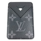 LOUIS VUITTON M12602 モノグラムエクリプス ポルトカルトマグネット フォンアクセサリー magsafe 名刺入れ パスケース カードケース モノグラムエクリプスキャンバス ユニセックス ブラック