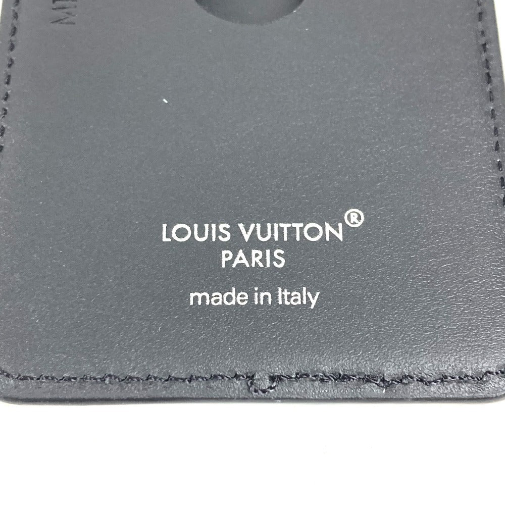 LOUIS VUITTON M12602 モノグラムエクリプス ポルトカルトマグネット フォンアクセサリー magsafe 名刺入れ パスケース カードケース モノグラムエクリプスキャンバス ユニセックス ブラック