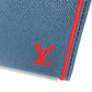 LOUIS VUITTON M63394 タイガ ポシェット ヴォワヤージュ カバン ポーチ バイカラー セカンドバッグ タイガレザー ユニセックス ネイビー