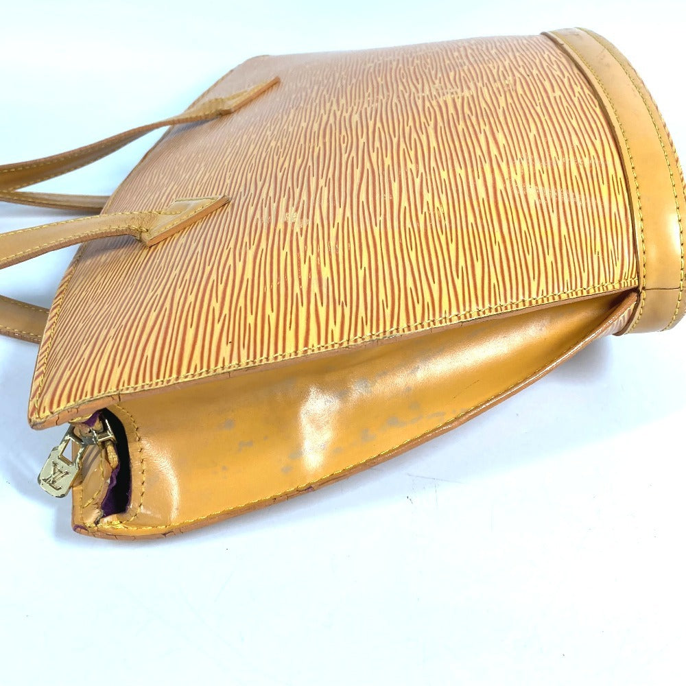 LOUIS VUITTON M52279 エピ サンジャック カバン トートバッグ ハンドバッグ エピレザー ユニセックス タッシリイエロー イエロー
