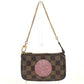 LOUIS VUITTON N58011 ダミエ ミニポシェット アクセソワール T&B ミニバッグ ハンドバッグ チェーンバッグ アクセサリーポーチ ダミエキャンバス レディース ブラウン