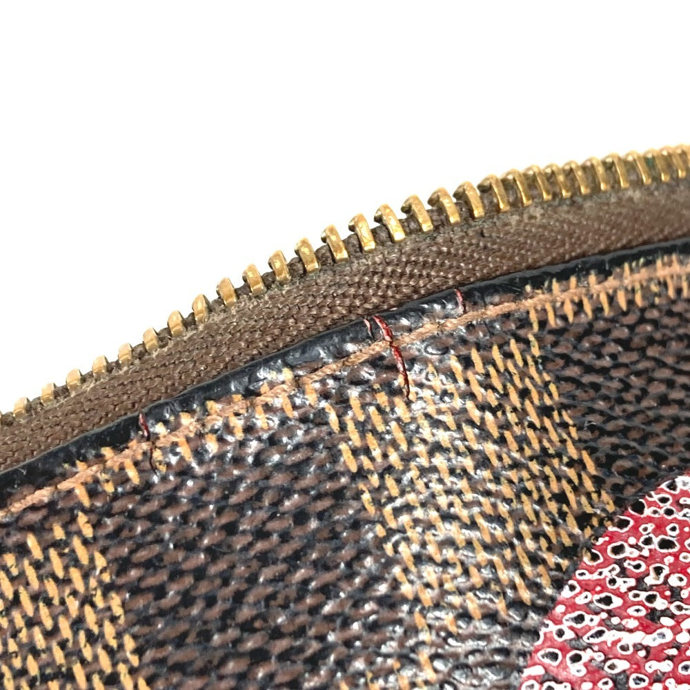 LOUIS VUITTON N58011 ダミエ ミニポシェット アクセソワール T&B ミニバッグ ハンドバッグ チェーンバッグ アクセサリーポーチ ダミエキャンバス レディース ブラウン