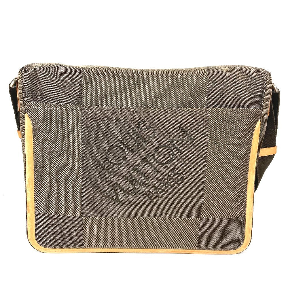 LOUIS VUITTON M93030 ダミエジェアン メサジェ カバン フラップ 斜め掛け ショルダーバッグ ダミエジェアンキャンバス ユニセックス テール カーキ