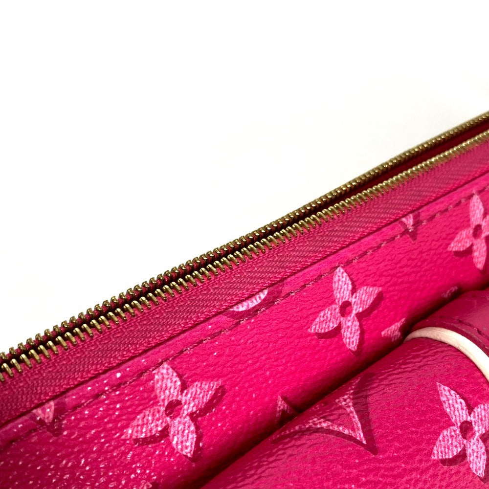 LOUIS VUITTON M46161 モノグラム マキシポシェットアクセソワール カバン 2WAYバッグ 斜め掛け ポシェット ハンドバッグ ショルダーバッグ モノグラムキャンバス レディース フューシャ ピンク