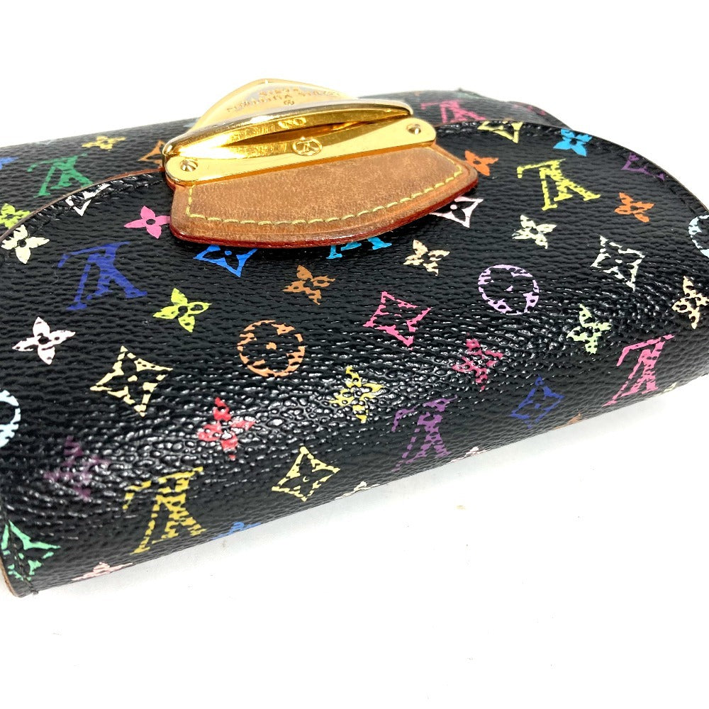 LOUIS VUITTON M60283 モノグラムマルチカラー ポルトフォイユ ジョイ 財布 ウォレット コンパクトウォレット 3つ折り財布 モノグラムマルチカラーキャンバス レディース ヴィオレ ブラック
