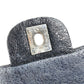 CHANEL マトラッセ キルティング CC ココマーク ロゴ カバン 斜め掛け Wチェーンバッグ ハンドバッグ 肩掛け ショルダーバッグ コーティングキャンバス ユニセックス ダークグレー系