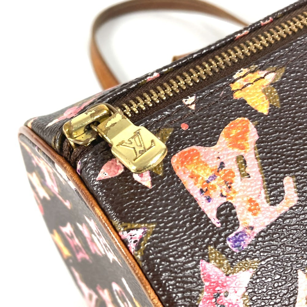 LOUIS VUITTON M95753 モノグラム ウォーターカラー パピヨン30 パピヨン 30 カバン リチャードプリンスコラボ ショルダーバッグ 肩掛け ハンドバッグ モノグラムキャンバス レディース ブラウン
