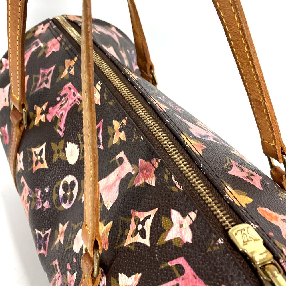 LOUIS VUITTON M95753 モノグラム ウォーターカラー パピヨン30 パピヨン 30 カバン リチャードプリンスコラボ ショルダーバッグ 肩掛け ハンドバッグ モノグラムキャンバス レディース ブラウン