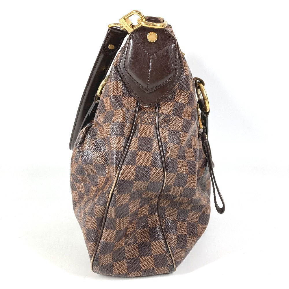 LOUIS VUITTON Ｎ41131 ダミエ イーヴォラMM イーヴォラ MM カバン トートバッグ 肩掛け ショルダーバッグ ダミエキャンバス ユニセックス エベヌ ブラウン