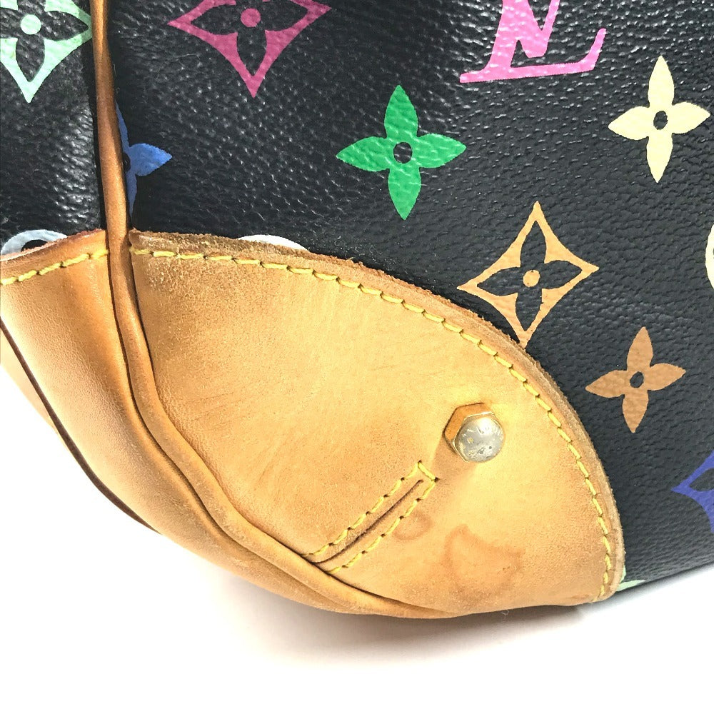 LOUIS VUITTON M40196 モノグラムマルチカラー グレタ カバン 肩掛け ショルダーバッグ モノグラムマルチカラーキャンバス ユニセックス ノワール ブラック