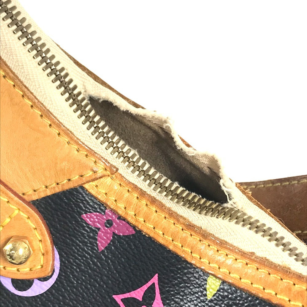 LOUIS VUITTON M40196 モノグラムマルチカラー グレタ カバン 肩掛け ショルダーバッグ モノグラムマルチカラーキャンバス ユニセックス ノワール ブラック